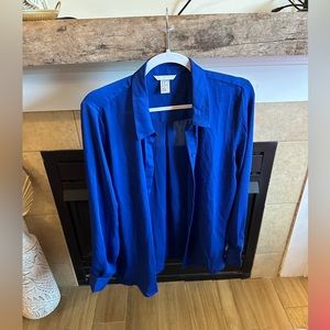 Royal Blue blouse
